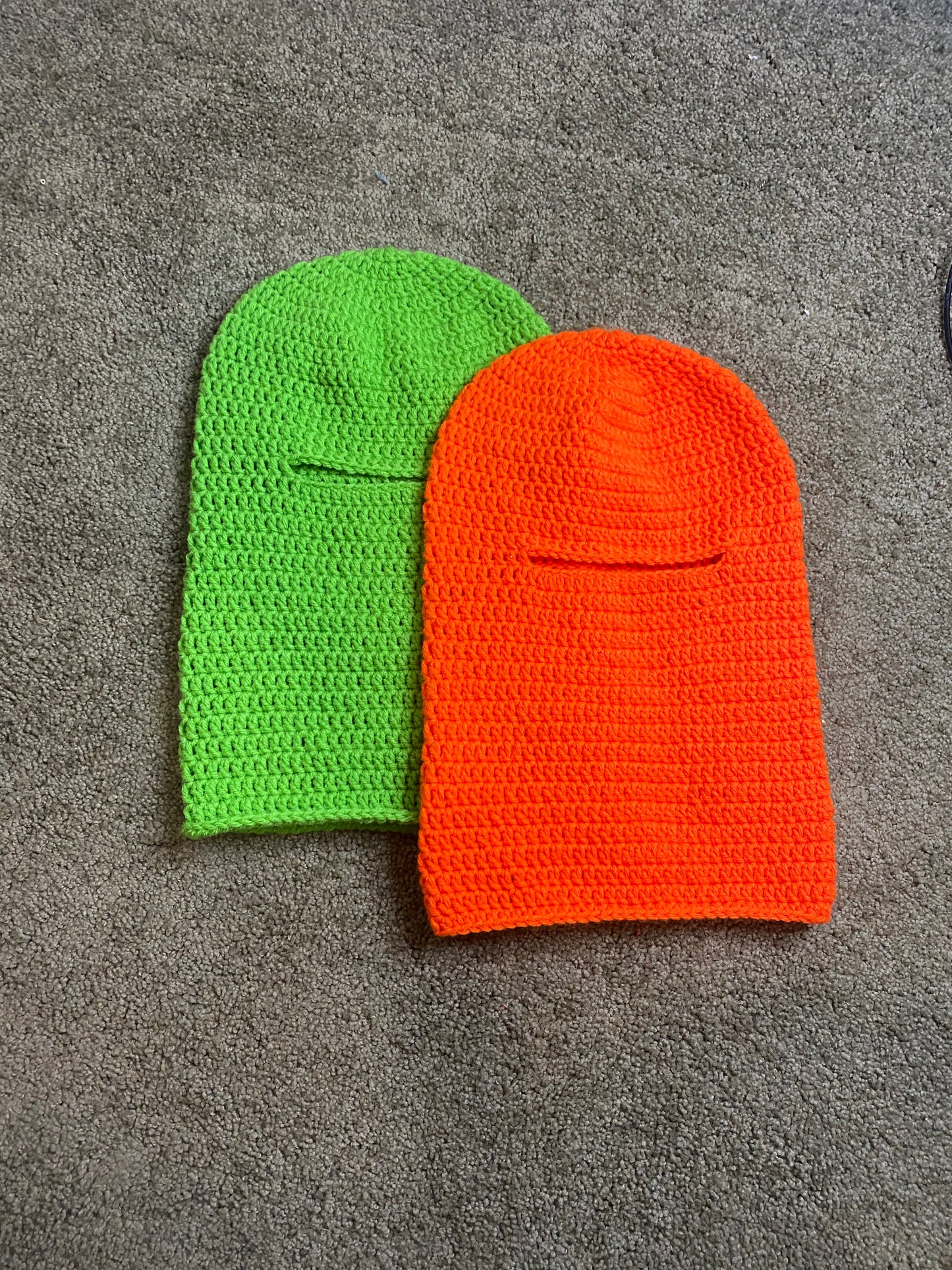Crochet ski mask