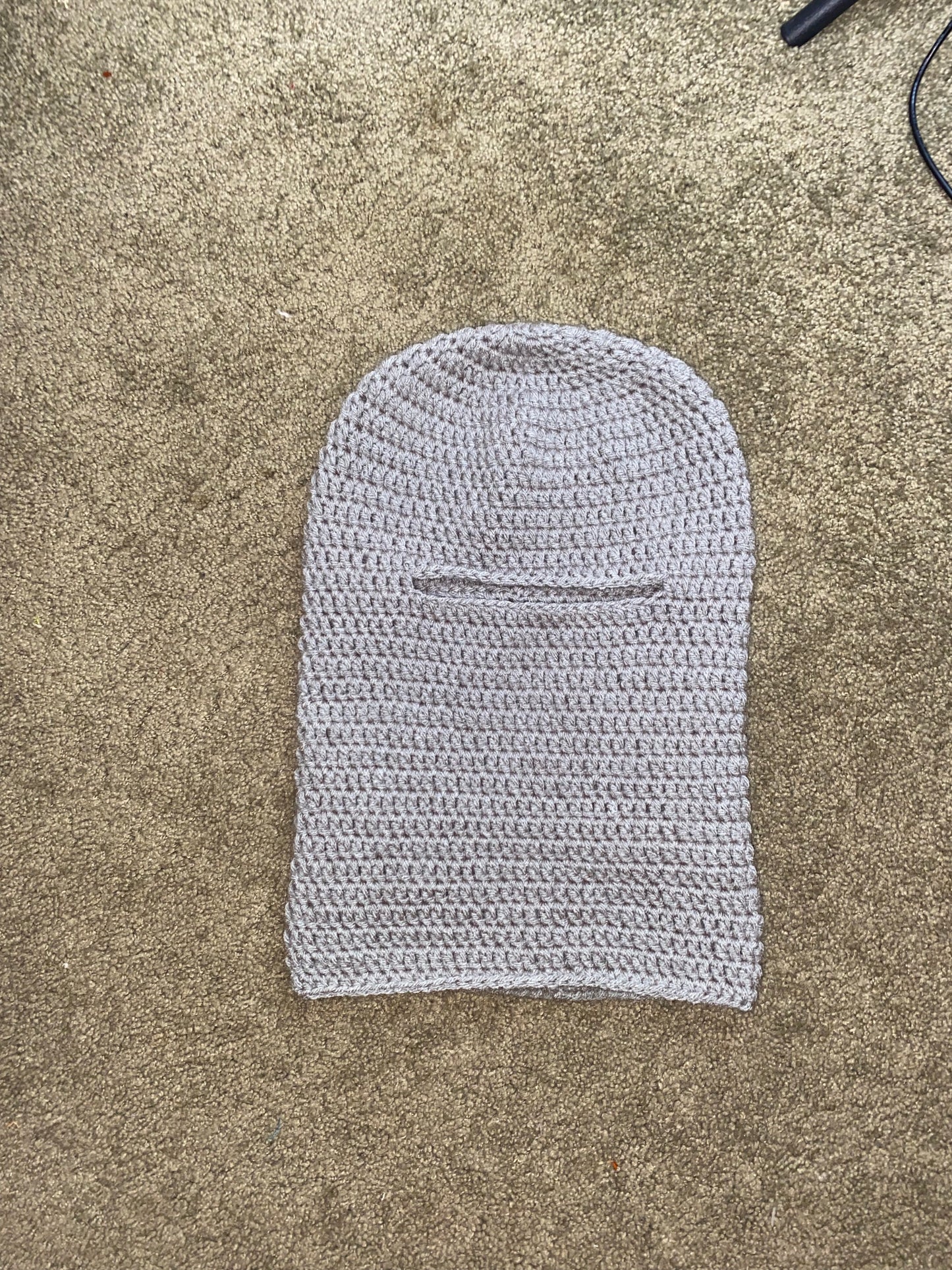 Crochet ski mask